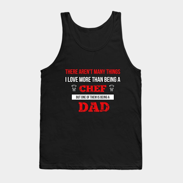 CHEF DAD Tank Top by veerkun